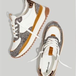 Madewell Kickoff Sneaker in Olive Grove Multi Size 11W